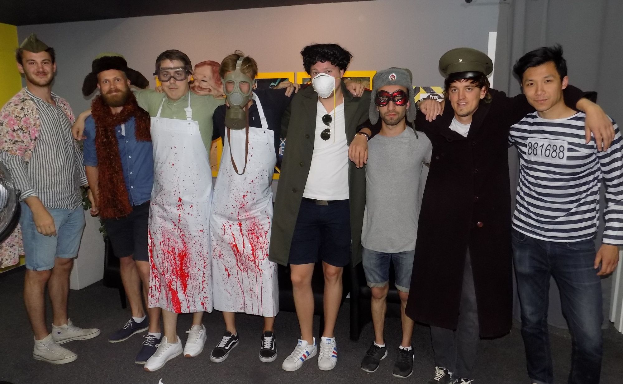 hráči escape rooms